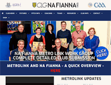 Tablet Screenshot of clgnafianna.com